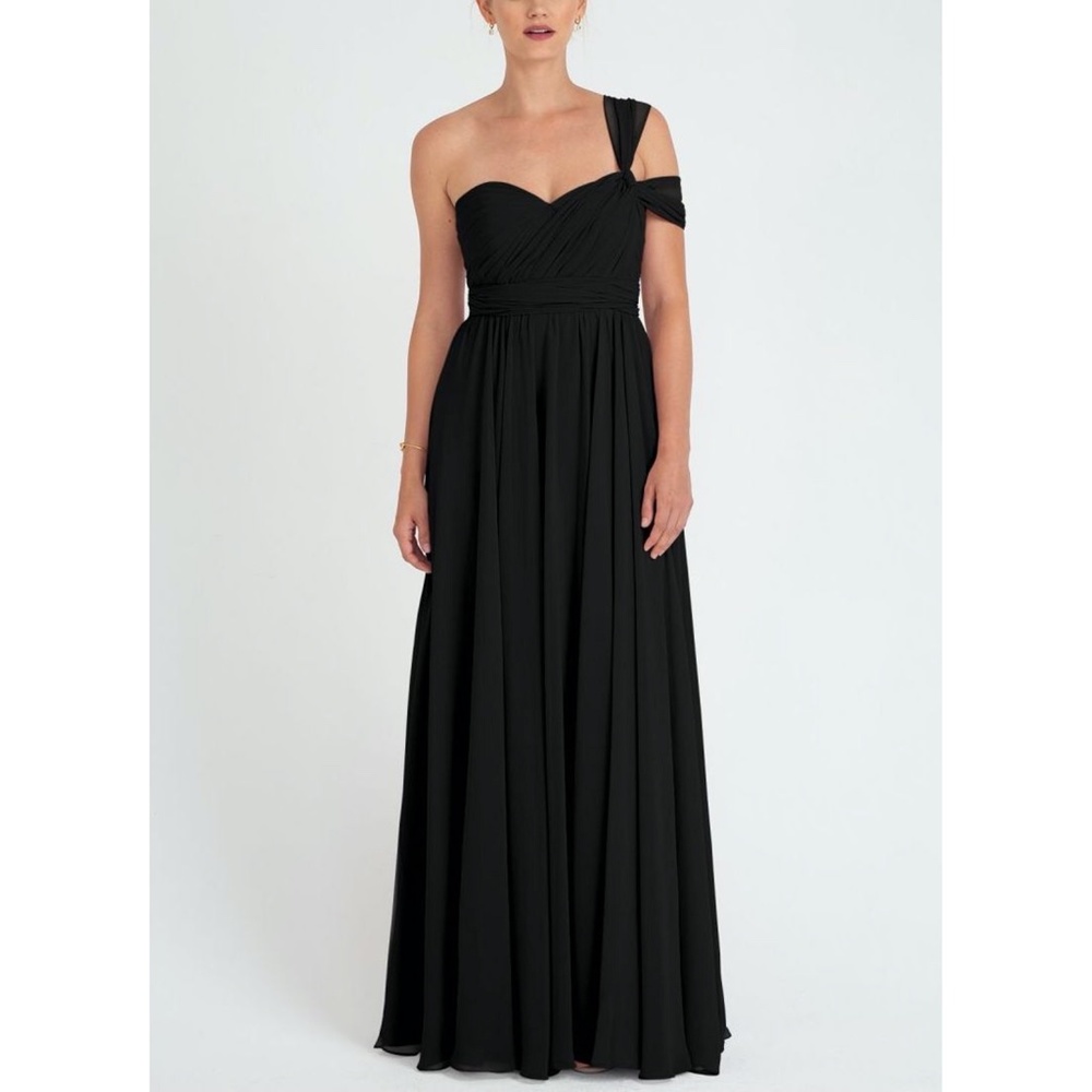 Jenny Yoo Mira Convertible Chiffon Gown